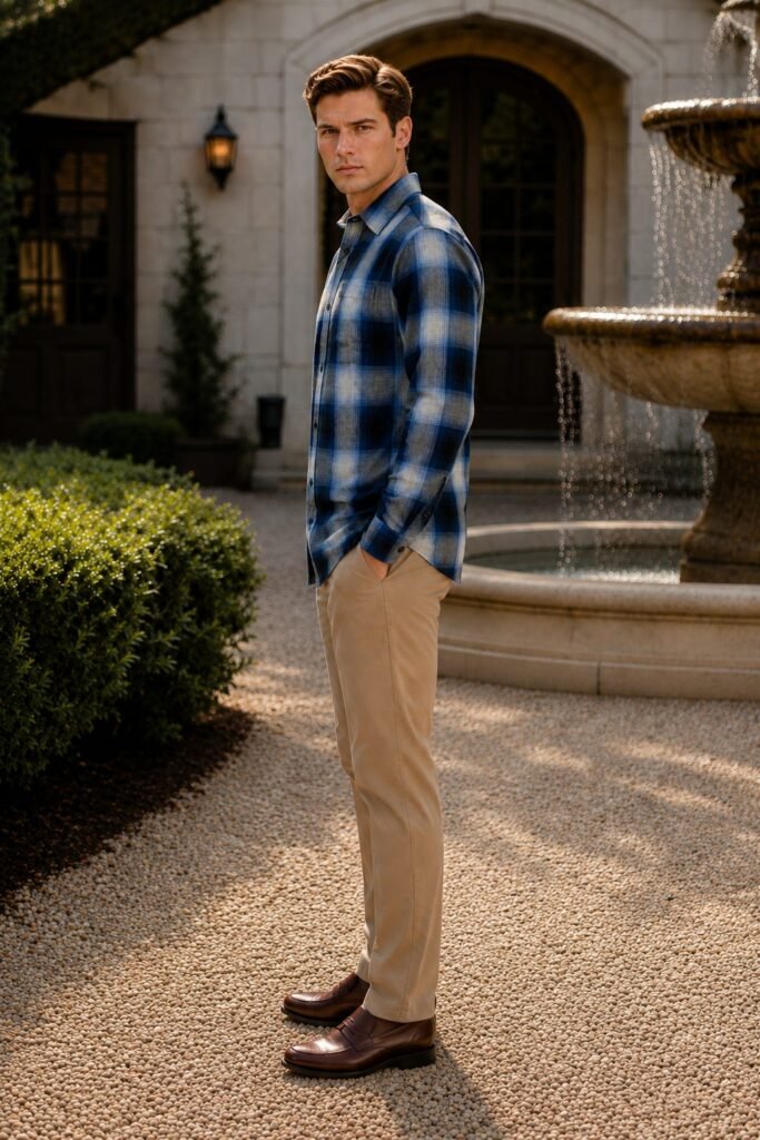 Ridgeline Long Sleeve Shirt - Royal