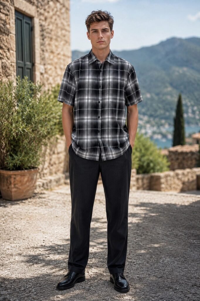 Harbor Short Sleeve Shirt - Black