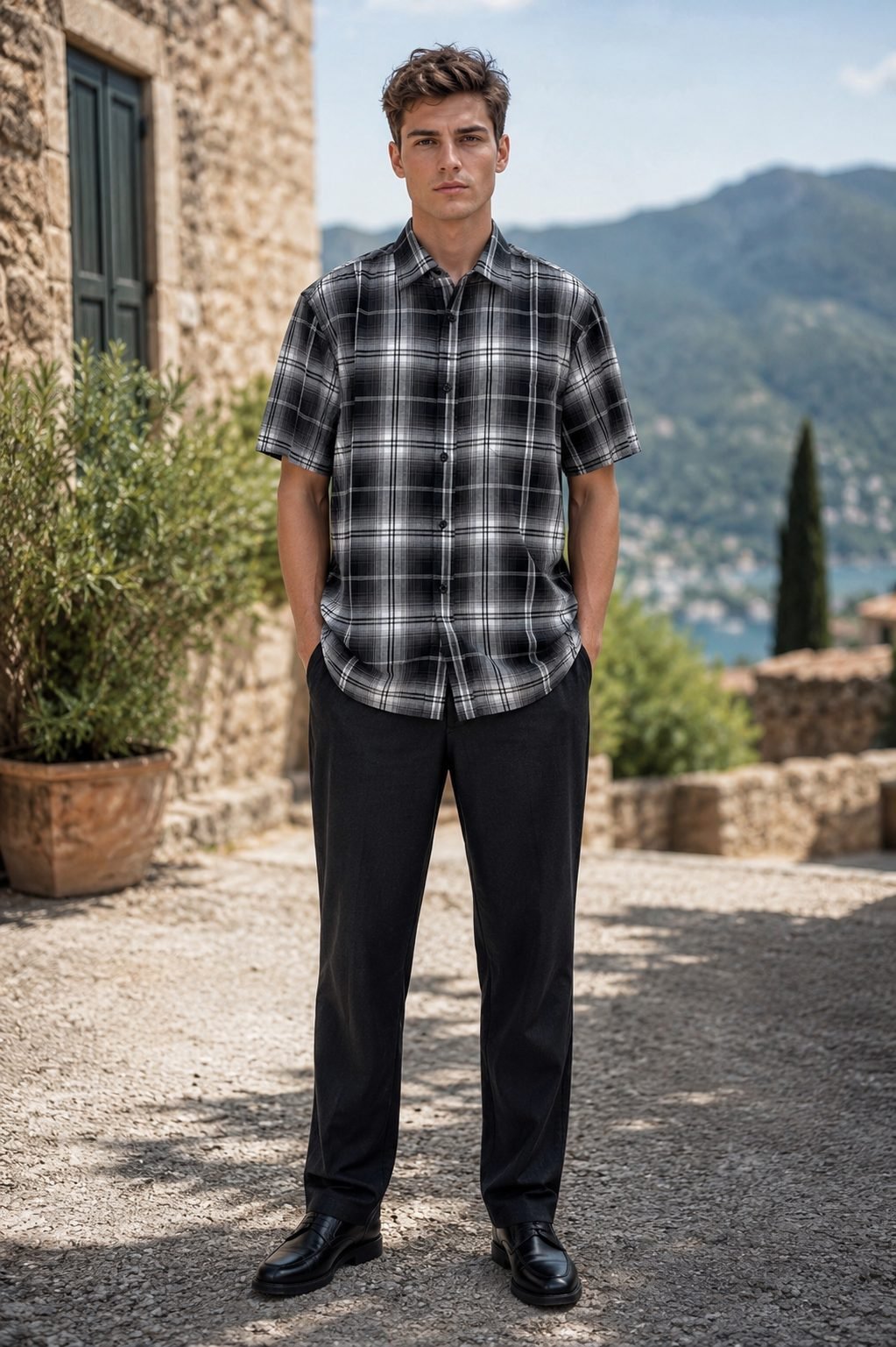 Harbor Short Sleeve Shirt - Black