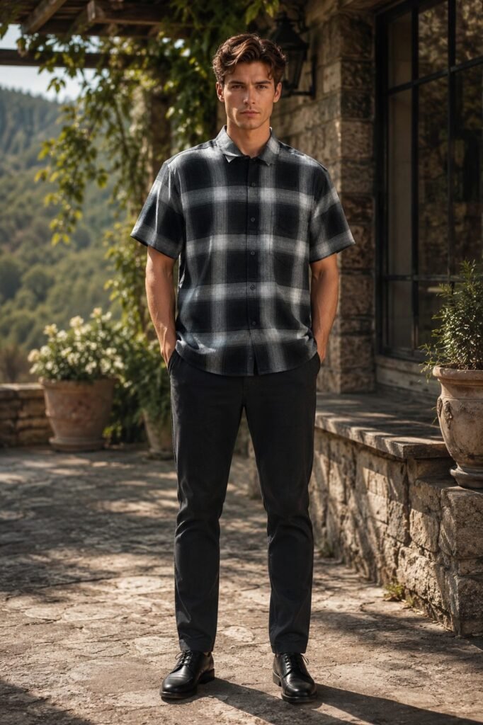 Harbor Short Sleeve Shirt - Black