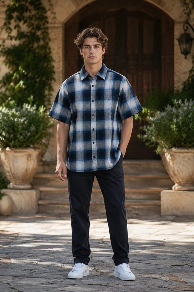 Harbor Short Sleeve Shirt - Navy