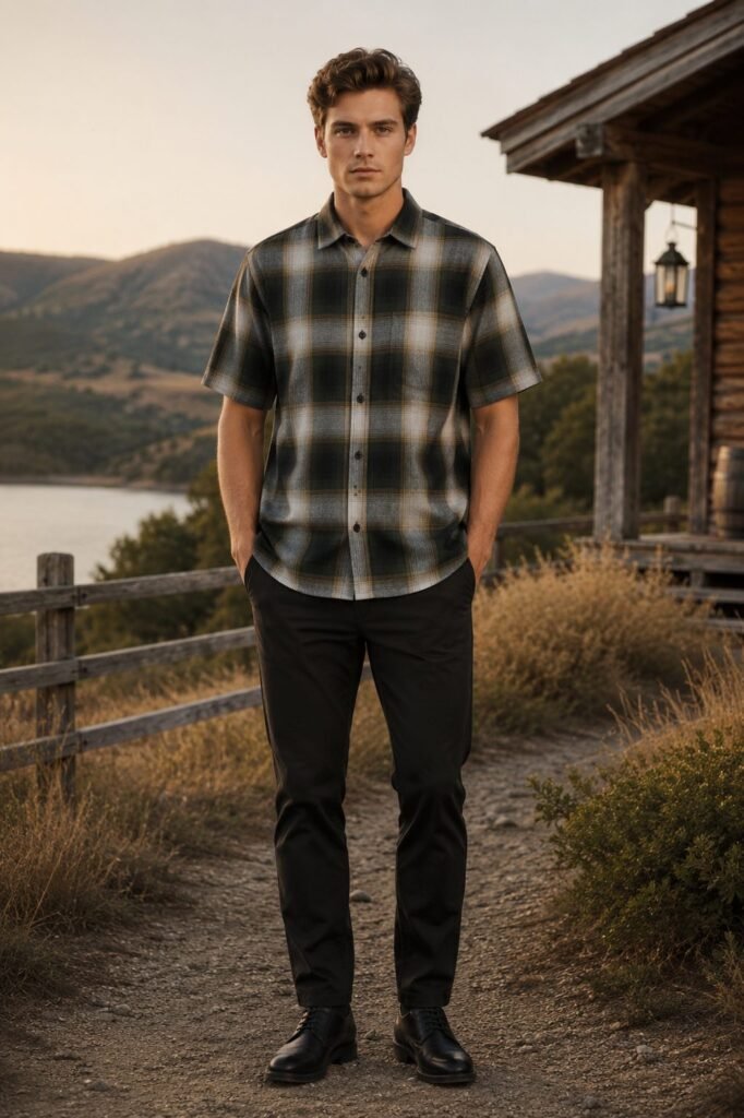 Harbor Short Sleeve Shirt - Olive