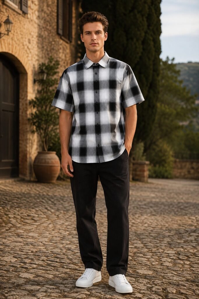 Harbor Short Sleeve Shirt - White