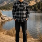 Bridger Flannel Shirt Jacket - Black