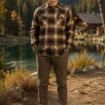 Bridger Flannel Shirt Jacket - Sand