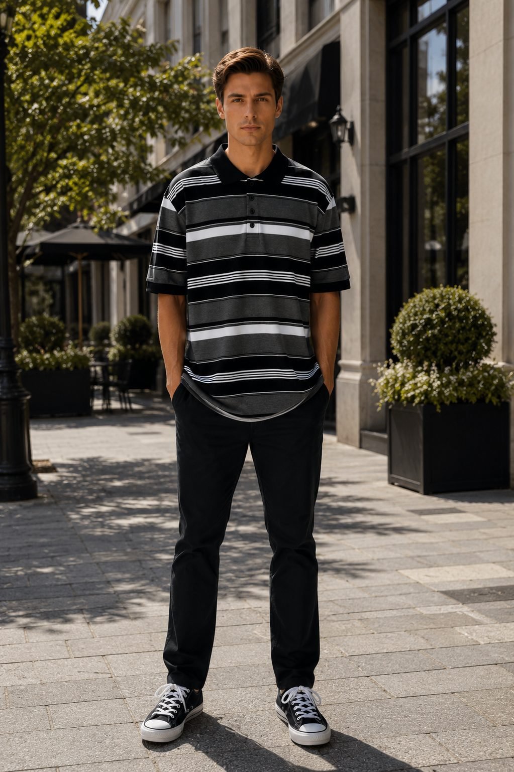 Fairway Polo Shirt - Dark Grey