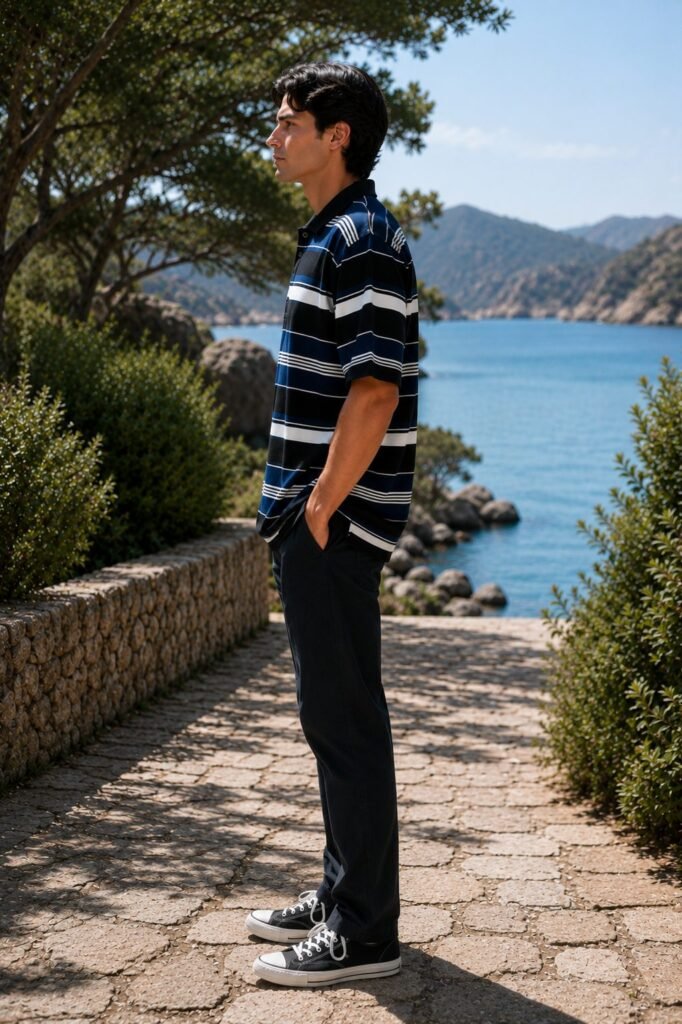 Fairway Polo Shirt - Navy