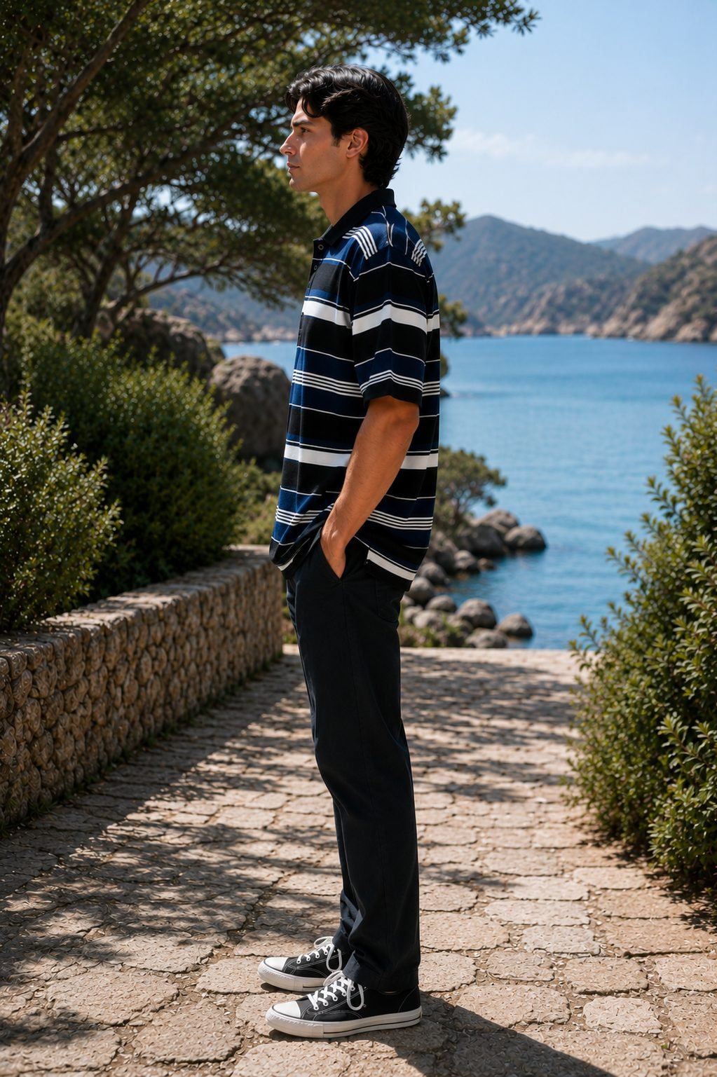 Fairway Polo Shirt - Navy