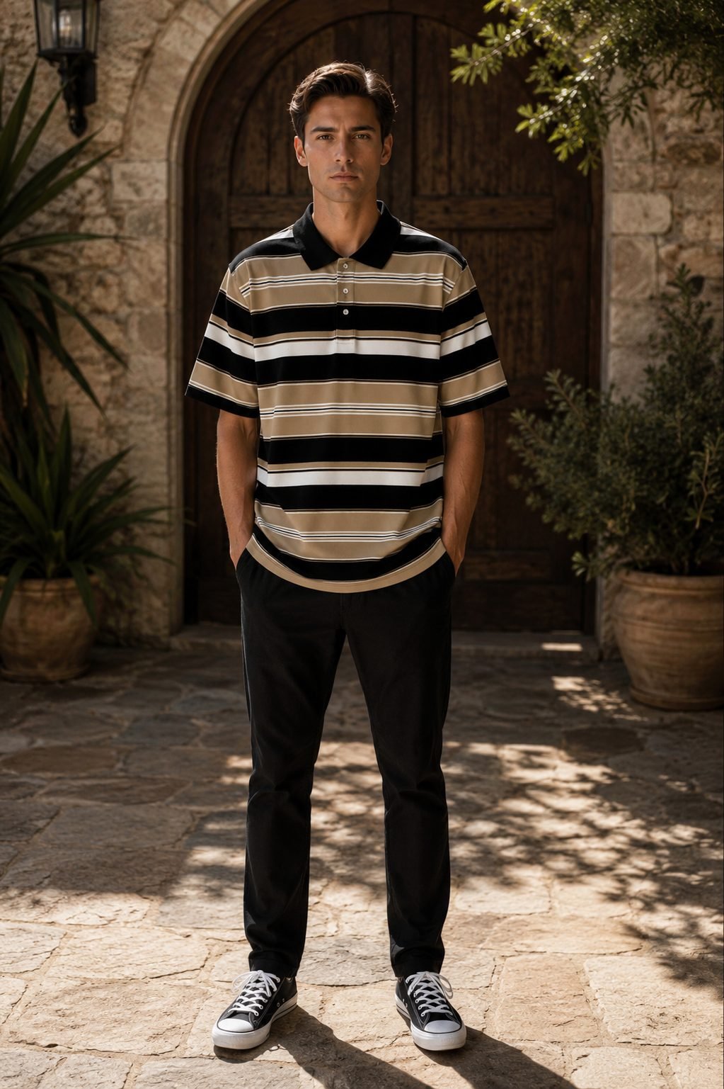 Fairway Polo Shirt - Sand