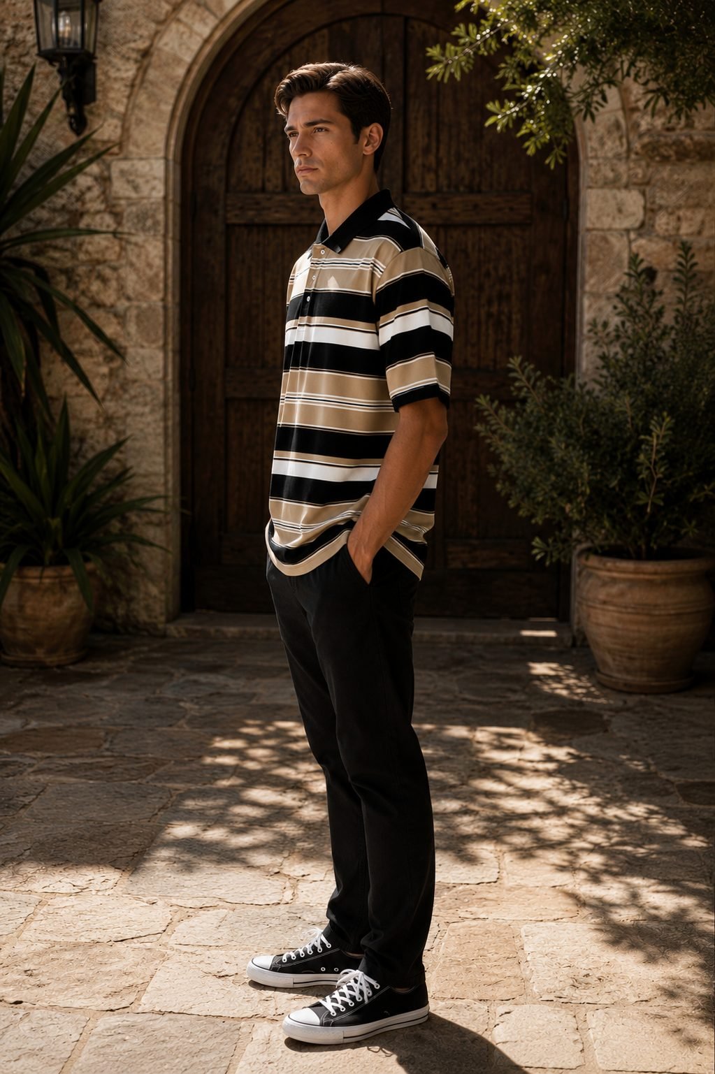 Fairway Polo Shirt - Sand