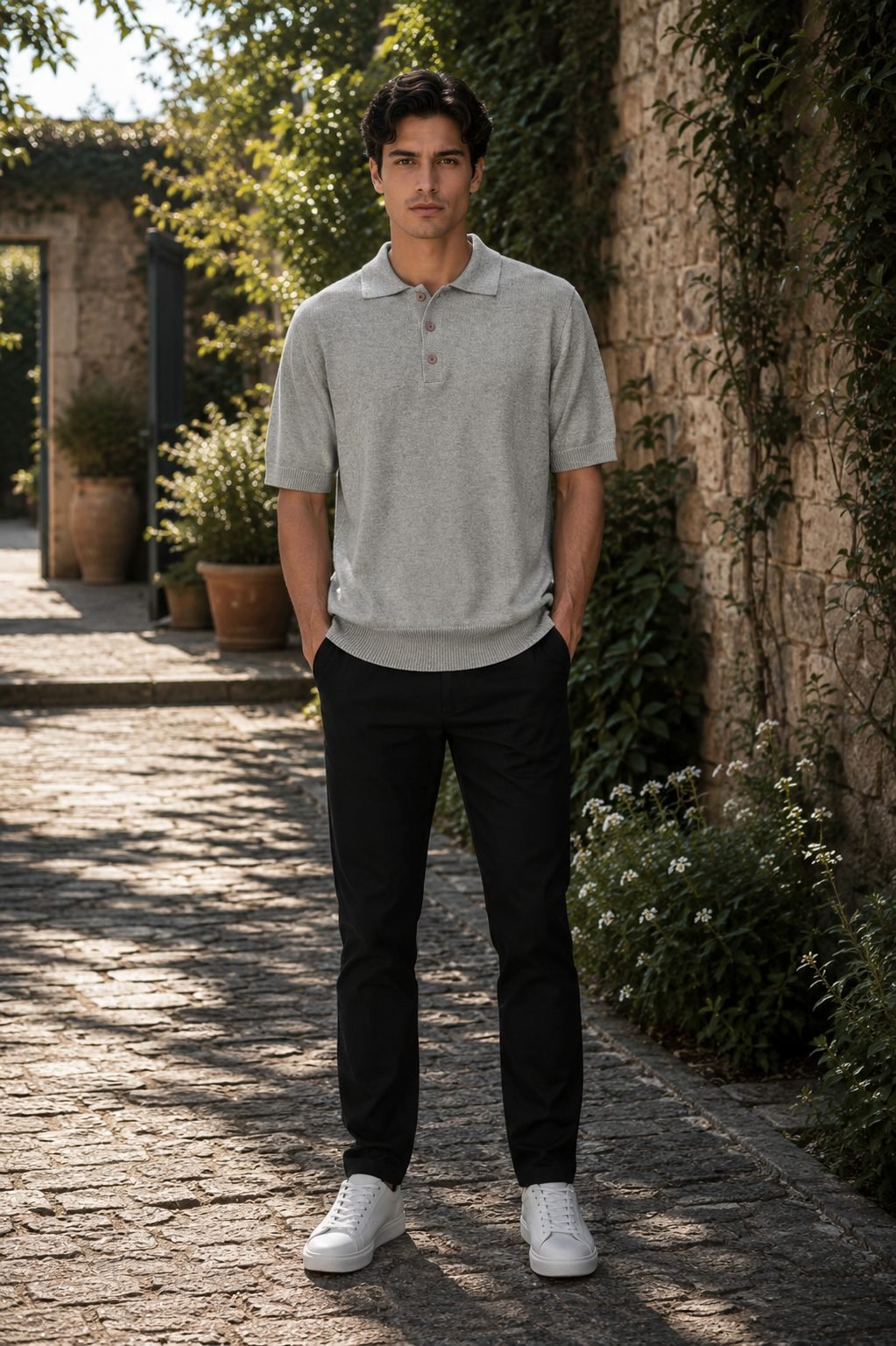 Camden Sweater - Light Grey